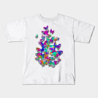 Flutter of Color Kids T-Shirt